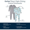 image:imageGerber Baby Boys 4Pack Footed PajamasDino and Arctic Animals