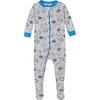image:imageGerber Baby Boys 4Pack Footed PajamasDinosaurs Space Grey