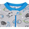 image:imageGerber Baby Boys 4Pack Footed PajamasDinosaurs Space Grey