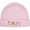 image:imageGerber Baby Girls Cap and Mitten SetsPink Princess