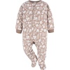 image:imageGerber Baby Girls Toddler Fleece Footed Pajamas 3packPink Deer