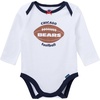 image:imageGerber NFL Baby Girls 3Piece Onesie Bodysuit Pants amp Headband SetBears