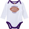 image:imageGerber NFL Baby Girls 3Piece Onesie Bodysuit Pants amp Headband SetVikings