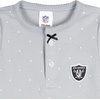 image:imageGerber NFL Baby Girls Team Footless CoverallRaiders