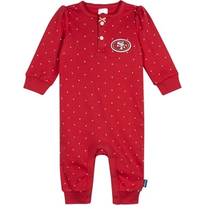 image:imageGerber NFL Baby Girls Team Footless Coverall49ers