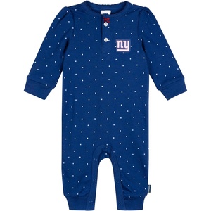 image:imageGerber NFL Baby Girls Team Footless CoverallGiants