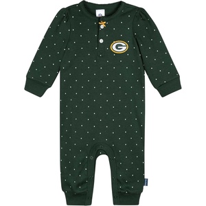 image:imageGerber NFL Baby Girls Team Footless CoverallPackers