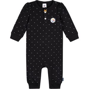 image:imageGerber NFL Baby Girls Team Footless CoverallSteelers