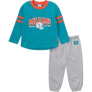 image:imageGerber NFL Baby Shirt and Sweatpants Outfit SetDolphins