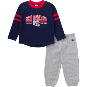 image:imageGerber NFL Baby Shirt and Sweatpants Outfit SetPatriots