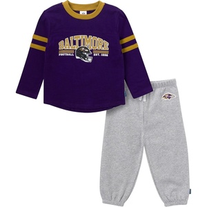 image:imageGerber NFL Baby Shirt and Sweatpants Outfit SetRavens