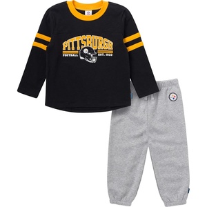 image:imageGerber NFL Baby Shirt and Sweatpants Outfit SetSteelers