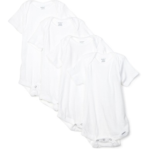 image:imageGerber Unisex Baby 4 Pack OnesiesWhite1