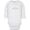 image:imageGerber Baby 6 Pack Longsleeve Onesies BodysuitSheep Grey