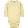 image:imageGerber Baby 6 Pack Longsleeve Onesies BodysuitWords Grey