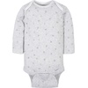 image:imageGerber Baby 6 Pack Longsleeve Onesies BodysuitWords Grey