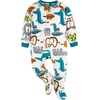 image:imageGerber Baby Boys 2Pack Flame Resistant Fleece Footed PajamasBrown Lion