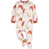 image:imageGerber Baby Boys 2Pack Flame Resistant Fleece Footed PajamasFox Stripe