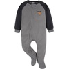 image:imageGerber Baby Boys 2Pack Flame Resistant Fleece Footed PajamasGrey Moose
