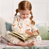 image:imageGerber Baby Girls 2 Piece Fleece Pajamas Pants SetIvory Floral