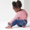 image:imageGerber Baby amp Toddler Boys amp Girls Rib Waist Stretch Denim Skinny JeansBlue Denim