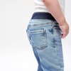image:imageGerber Baby amp Toddler Boys amp Girls Rib Waist Stretch Denim Skinny JeansLight Blue Denim