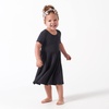 image:imageGerber Baby amp Toddler Girls Buttery Soft Short Sleeve Dress w EucalyptusShadow