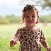 image:imageGerber Baby amp Toddler Girls Buttery Soft Short Sleeve Dress w EucalyptusSpotted Leopard