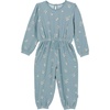 image:imageGerber Baby amp Toddler Girls Hacci JumpsuitBlue Floral