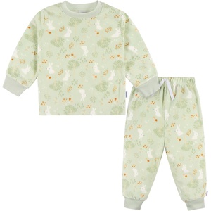 image:imageGerber Baby Girls 2 Piece Fleece Pajamas Pants SetGreen Forrest
