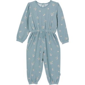 image:imageGerber Baby amp Toddler Girls Hacci JumpsuitBlue Floral