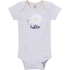 image:imageGerber Baby Girls 4Pack Short Sleeve Onesies BodysuitsBeeBlue
