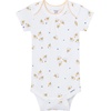 image:imageGerber Baby Girls 4Pack Short Sleeve Onesies BodysuitsBeeBlue