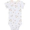 image:imageGerber Baby Girls 4Pack Short Sleeve Onesies BodysuitsBeeBlue