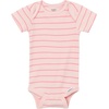 image:imageGerber Baby Girls 4Pack Short Sleeve Onesies BodysuitsLadybugPink