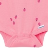 image:imageGerber Baby Girls 4Pack Short Sleeve Onesies BodysuitsLadybugPink
