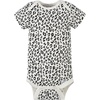 image:imageGerber Baby Girls 4Pack Short Sleeve Onesies BodysuitsLeopard Pink