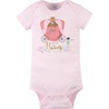 image:imageGerber Baby Girls 4Pack Short Sleeve Onesies BodysuitsPrincess Pink