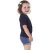 image:imageGerber Baby amp Toddler 5Pack Solid Short Sleeve TShirts Jersey 160 GSMNavy