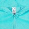 image:imageGerber Baby amp Toddler Girls Zipper Hoodie Terry Swimsuit Cover UpAqua