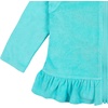 image:imageGerber Baby amp Toddler Girls Zipper Hoodie Terry Swimsuit Cover UpAqua