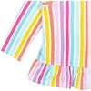 image:imageGerber Baby amp Toddler Girls Zipper Hoodie Terry Swimsuit Cover UpRainbow