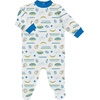 image:imageGerber NFL Baby 3Piece Footed Sleep and Play and Bodysuit Gift SetLos Angeles Chargers