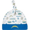 image:imageGerber NFL Baby 3Piece Footed Sleep and Play and Bodysuit Gift SetLos Angeles Chargers