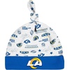 image:imageGerber NFL Baby 3Piece Footed Sleep and Play and Bodysuit Gift SetLos Angeles Rams