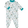 image:imageGerber NFL Baby 3Piece Footed Sleep and Play and Bodysuit Gift SetMiami Dolphins