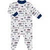 image:imageGerber NFL Baby 3Piece Footed Sleep and Play and Bodysuit Gift SetNew England Patriots