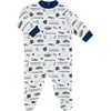 image:imageGerber NFL Baby 3Piece Footed Sleep and Play and Bodysuit Gift SetSeattle Seahawks