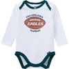 image:imageGerber NFL Baby Girls 3 Piece Onesie Bodysuit Pants amp Headband SetEagles