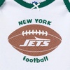 image:imageGerber NFL Baby Girls 3 Piece Onesie Bodysuit Pants amp Headband SetJets